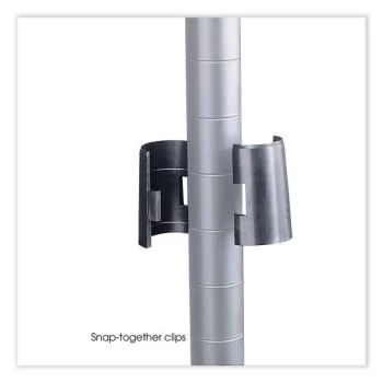 Safco Industrial Extra Shelf Pack, 36"w X 24"d X 1.5"h, Metallic Gray, 2/pack 5 Safco Industrial Extra Shelf Pack, 36"w X 24"d X 1.5"h, Metallic Gray, 2/pack - Image 3