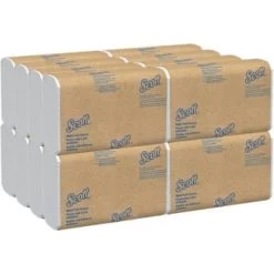 Scott 7" X 9.25" Multi-Fold Paper Towels Absorbency Pockets White Case Of 24 -Home Storage And Cleaning 286465 DetailedProductView2 Lg