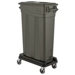 Suncast Commercial 23 Gallon Slim Trash Can Dolly -Home Storage And Cleaning 286972 w DetailedProductView4 Lg