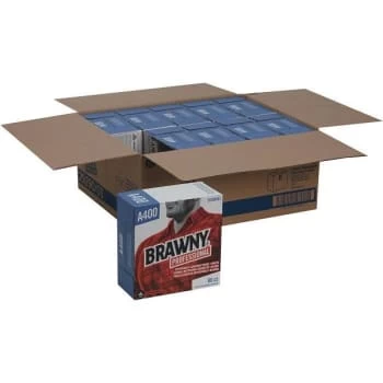 Brawny A400 White Disposable Cleaning Towel Tall Box Case Of 10 6 Brawny A400 White Disposable Cleaning Towel Tall Box Case Of 10 - Image 4