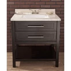 Modular Vanity Tops 37 X 22 Artic Stone Cultured Marble Vanity Top And Bowl 9 Modular Vanity Tops 37 X 22 Artic Stone Cultured Marble Vanity Top And Bowl -Home Storage And Cleaning 291695 v LifestyleImage Lg