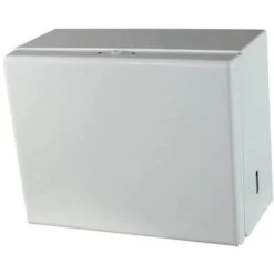 Impact Products Single-Fold Metal White Paper Towel Dispenser