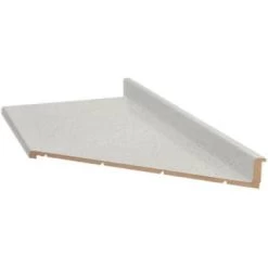 Hampton Bay 6'right Miter Laminate Countertop, Matte Sea Salt, Waterfall Edge