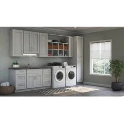 Hampton Bay Shaker Dove Gy Stock Assembled Diagonal Corner Wall Kitchen Cbnt 10 Hampton Bay Shaker Dove Gy Stock Assembled Diagonal Corner Wall Kitchen Cbnt -Home Storage And Cleaning 298334 DetailedProductView1 Lg