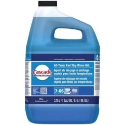 Cascade 1 Gal Fast Dry Rinse Aid Dishwasher Liquid Concentrate Detergent