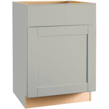Hampton Bay Shaker 24x24x34.5"base Kitchen Cabinet "dove Gray W/ Drawer Glides 3 Hampton Bay Shaker 24x24x34.5"base Kitchen Cabinet "dove Gray W/ Drawer Glides