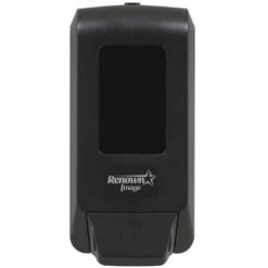 Renown Black Manual Soap Dispenser