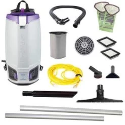 Proteam Ofit 1010 Qt. W/ 15 Carpet Sidewinder Tool Kit 120 V Comm Backpack