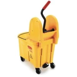 Rubbermaid Comm Wave Brake 44 Qt. Yl Down-Press Mop Bucket & Wringer System 9 Rubbermaid Comm Wave Brake 44 Qt. Yl Down-Press Mop Bucket & Wringer System -Home Storage And Cleaning 316378 DetailedProductView2 Lg