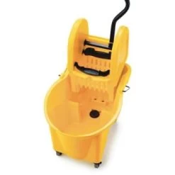 Rubbermaid Comm Wave Brake 44 Qt. Yl Down-Press Mop Bucket & Wringer System 10 Rubbermaid Comm Wave Brake 44 Qt. Yl Down-Press Mop Bucket & Wringer System -Home Storage And Cleaning 316378 DetailedProductView3 Lg