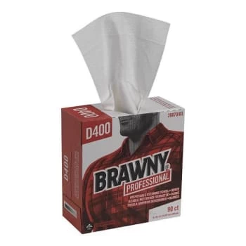 Brawny D400 White Disposable Cleaning Towel Tall Box Case Of 10 3 Brawny D400 White Disposable Cleaning Towel Tall Box Case Of 10