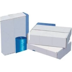 Pitt Plastics 45 Gal Blue Tint 40 " W Xx-Heavy-Trash Bags Case Of 10