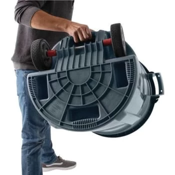 Rubbermaid Commercial Brute 44 Gal Gray Round Vented Wheeled Trash Can Case Of 4 5 Rubbermaid Commercial Brute 44 Gal Gray Round Vented Wheeled Trash Can Case Of 4 - Image 3