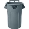 Rubbermaid Commercial Brute 44 Gal Gray Round Vented Wheeled Trash Can Case Of 4 2 Rubbermaid Commercial Brute 44 Gal Gray Round Vented Wheeled Trash Can Case Of 4 -Home Storage And Cleaning 320874 MainProductImage Lg