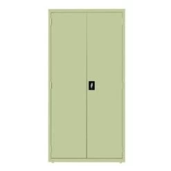 Hirsh Welded Steel Storage Cabinet With 4 Adjustable Shelves, 24" D X 36" W X 72" H, Putty