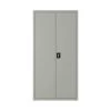 Hirsh Janitorial Cabinet, 18" D X 36" W X 72" H, Light Gray -Home Storage And Cleaning 334049 MainProductImage Lg