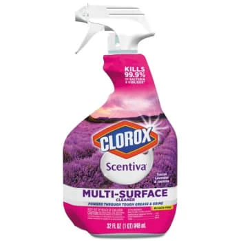 Clorox® Scentiva 32 Oz Multi Surface Spray Cleaner (Tuscan Lavender And Jasmine) (6-Carton) 3 Clorox® Scentiva 32 Oz Multi Surface Spray Cleaner (Tuscan Lavender And Jasmine) (6-Carton)