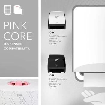 Scott® Pro™ Slimroll™ Hard Roll 580 Ft. Rolled Refill Paper Towels (White) (6-Carton) 10 Scott® Pro™ Slimroll™ Hard Roll 580 Ft. Rolled Refill Paper Towels (White) (6-Carton) - Image 8