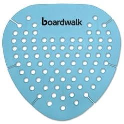 Boardwalk Gem Urinal Screen, Blue, Cotton Blossom Fragrance, Carton Of 12