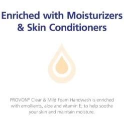 Provon 1200 Ml Clear & Mild Foam Handwash Foam Hand Soap Refill (2-Case) 16 Provon 1200 Ml Clear & Mild Foam Handwash Foam Hand Soap Refill (2-Case) -Home Storage And Cleaning 502399 v DetailedProductView6 Lg