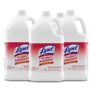 Lysol® 128 Oz No Rinse Sanitizer (4-Carton) 4 Lysol® 128 Oz No Rinse Sanitizer (4-Carton) - Image 2