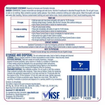 Lysol® 128 Oz No Rinse Sanitizer (4-Carton) 7 Lysol® 128 Oz No Rinse Sanitizer (4-Carton) - Image 5