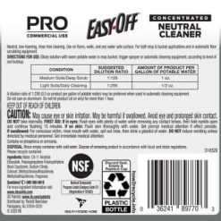 Easy-Off® 1 Gallon Concentrate Neutral Floor Cleaner -Home Storage And Cleaning 503081 DetailedProductView3 Lg