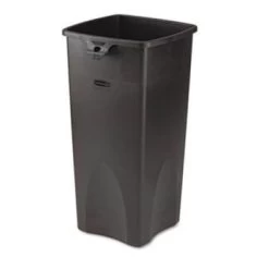 Rubbermaid 23 Gallon Square Untouchable Trash Can