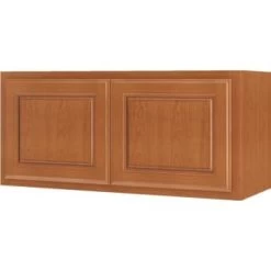 Seasons® 36w X 15h X 24"d Cabinet Above Fridge Auburn Oak Raised Panel