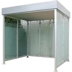 Vestil Storage Building - Single - Galvanized -Home Storage And Cleaning 631582 V Lg