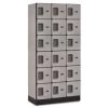 Salsbury Industries® Six Tier Locker, Gray Wood, 3 Wide 2 Salsbury Industries® Six Tier Locker, Gray Wood, 3 Wide -Home Storage And Cleaning 733970 PT Lg