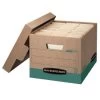 Bankers Box® R-Kive Green/kraft Letter/legal Storage Box, Case Of 12