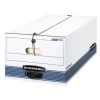 Bankers Box® Stor/file White/blue Legal Storage Box, Case Of 12 -Home Storage And Cleaning 739629 w MainProductImage BUS Lg