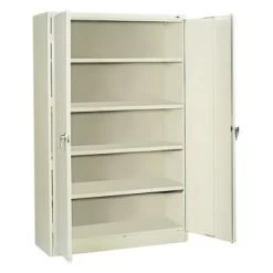 Tennsco® 5-Shelf Putty Steel Jumbo Storage Cabinet 78 X 48inch