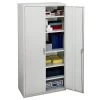 Hon® Brigade Light Gray Steel 5-Adjustable Shelf Storage Cabinet -Home Storage And Cleaning 739716 w MainProductImage BUS Lg