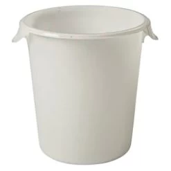 Rubbermaid 8 Qt Polyethylene Round Food Storage Container (12-Pack)