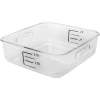 Rubbermaid 2 Qt Polycarbonate Square Storage Container (12-Pack) -Home Storage And Cleaning 745928 V Lg