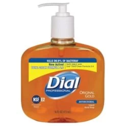 Dial 16 Oz Gold Antimicrobial Liquid Hand Soap (Floral) (12-Carton)