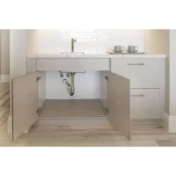 Xtreme Mats™ Under Sink Vanity Cabinet Mat, 28 X 19 In -Home Storage And Cleaning 800094 w DetailedProductView7 Lg