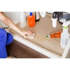 Xtreme Mats™ Under Sink Vanity Cabinet Mat, 28 X 19 In -Home Storage And Cleaning 800094 w FrontView straighton Lg