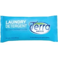 Terra Breeze Laundry Detergent Powder 1.5 Oz Packet, Case Of 150